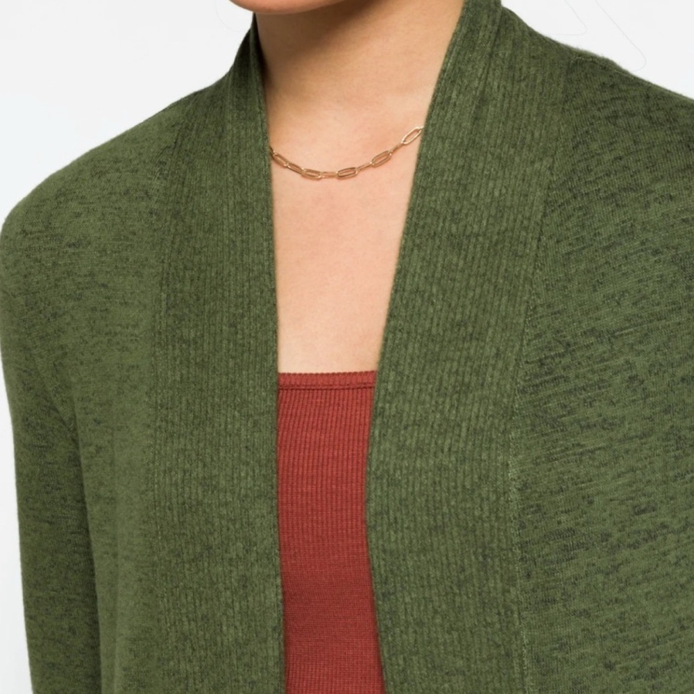 Bobeau Jemmy Brushed Open Pocket Cardigan - PS - Picture 3 of 8